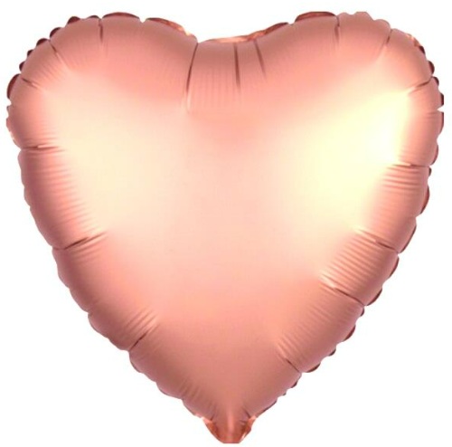 Rose Gold Kalp Balon