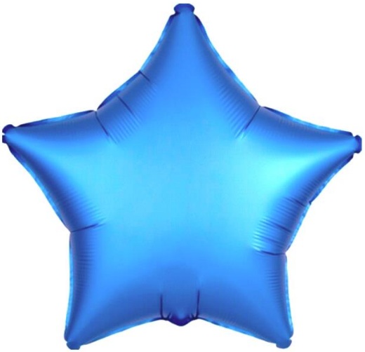 Mavi Yıldız Balon