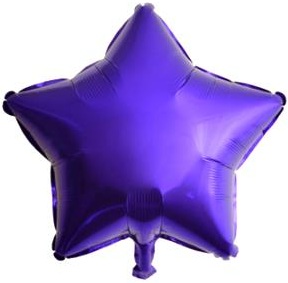 Mor Yıldız Balon