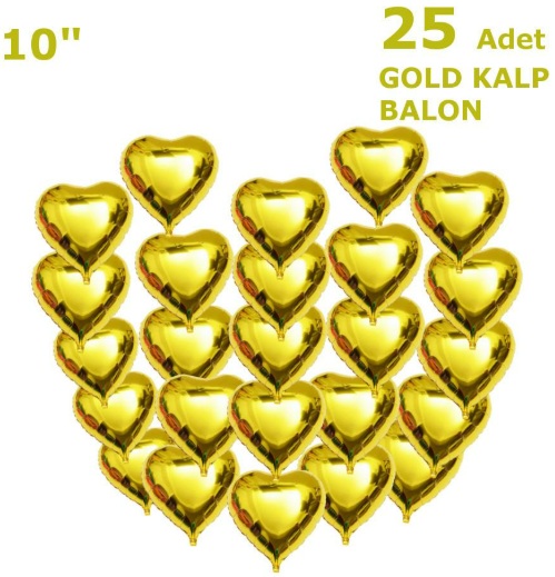 Altın Kalp Set